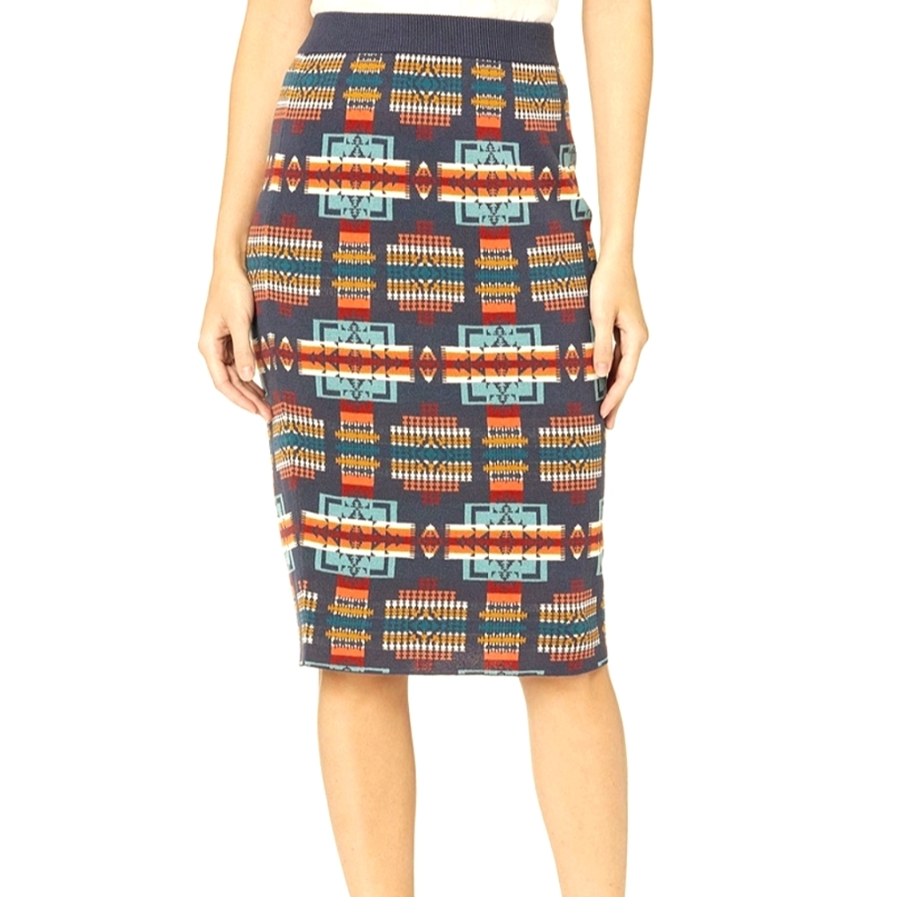 Pendleton Chief Joseph Sweater Knit Pencil Skirt/ Discontinued - NWT!!